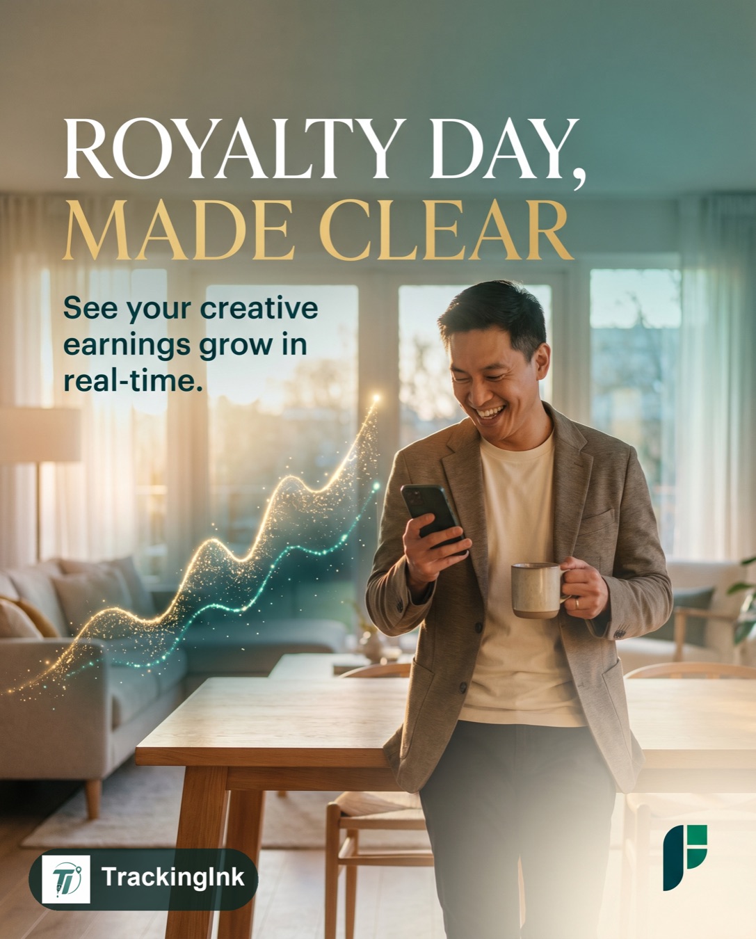 Royalties from Amazon KDP, Apple Books, and Google Play shown side by side on a phone.